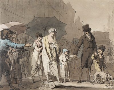 Louis-Léopold Boilly - Peaje urbano de Louis Leopold Boilly