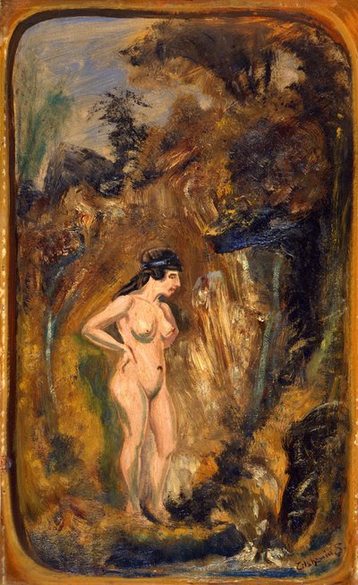 Desnudo en el bosque de Louis M. Eilshemius