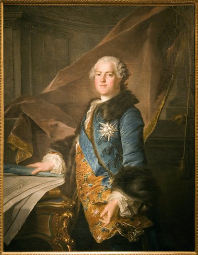Retrato de Abel Francois Poisson, Marqués de Marigny (1727-1781), Superintendente de los Edificios del Rey, Pintura al óleo sobre lienzo de Louis Tocque (1696-1772). Fotografía, KIM Youngtae, París, Museo Carnavalet. de Louis Tocqué
