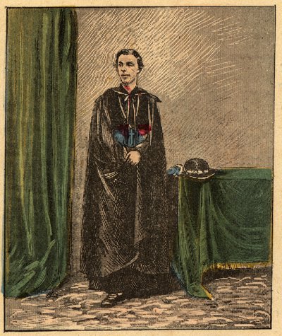 Louis-Gaston de Segur (Louis Gaston de Segur) (1844-1879) Obispo francés - - Grabado de "La enseñanza religiosa por los ojos. Álbum maravilloso" de Louis Maitrejean y Georget Ramond - Francia 1910 de Louis Maitrejean