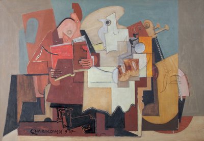 El lector de Louis Marcoussis
