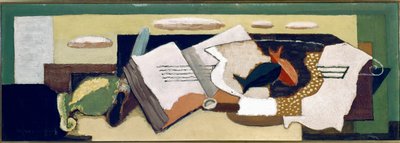 Jarrón con peces dorados de Louis Marcoussis
