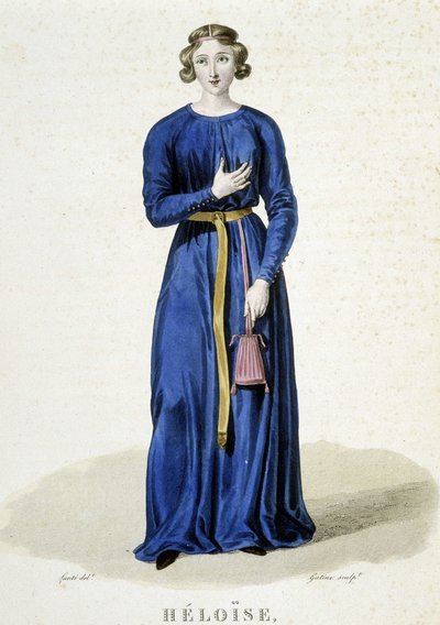 Héloise - en Galerie francaise des femmes célèbres de Louis Marie Lante