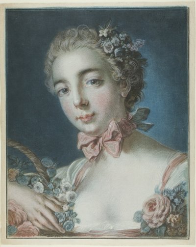 Cabeza de Flora de Louis Marin Bonnet