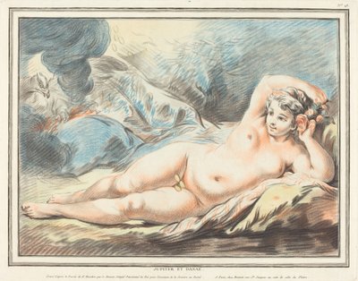 Júpiter y Dánae, 1774 de Louis Marin Bonnet