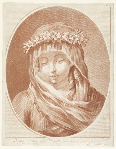 sacerdocio cabeza de sacerdotisa de Louis Marin Bonnet