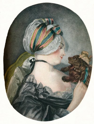 Provocando la Fidelidad Leducación del perrito, 1775 de Louis Marin Bonnet