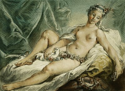 El despertar de Venus, después de F. Boucher; Le Reveil de Venus, después de F. Boucher, 1769 de Louis Marin Bonnet