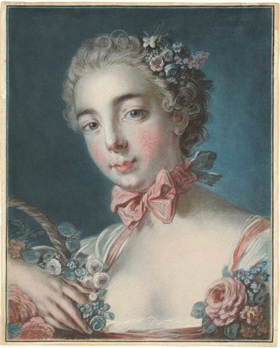 Cabeza de Flora de Louis Marin Bonnet