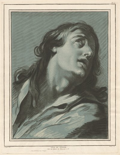 Cabeza de José, 1773 de Louis Marin Bonnet
