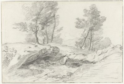 Grotte delle Capre aan de grens bij Nemorosa en Fredda
Viaje a Italia, Sicilia y Malta - 1778 (título de la serie) de Louis Mayer