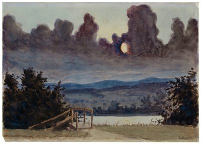 Nubes oscuras, c. 1901 de Louis Michel Eilshemius