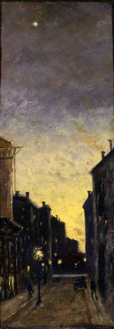 Calle Cincuenta y Siete, 1908 de Louis Michel Eilshemius