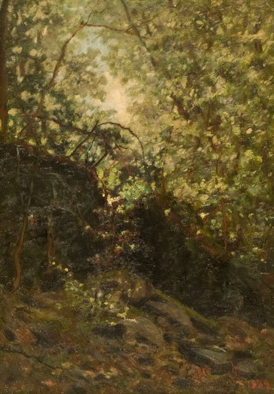 Noche a través del bosque de Louis Michel Eilshemius