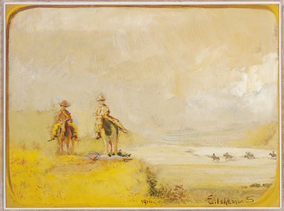 Exploradores a caballo de Louis Michel Eilshemius