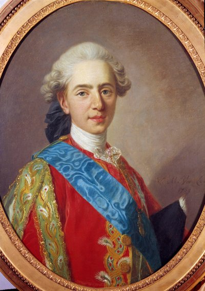 Retrato de Luis XVI, Rey de Francia y luego Duque de Berry (1754-1793) de Louis Michel van Loo