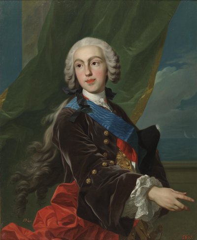 Felipe de Borbón y Farnesio, infante de España y duque de Parma de Louis Michel van Loo