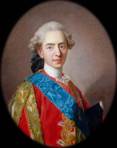 Luis-Augusto, duque de Berry 1754-1793, futuro Luis XVI, Rey de Francia de Louis Michel van Loo