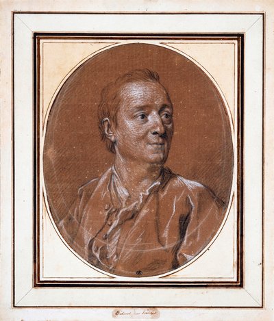 Retrato de Denis Diderot 1713-1784, 1767 de Louis Michel van Loo