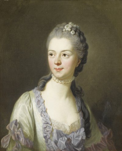 Retrato de Ekaterina Dmitrievna Golitsyna, de soltera Cantemir de Louis Michel van Loo