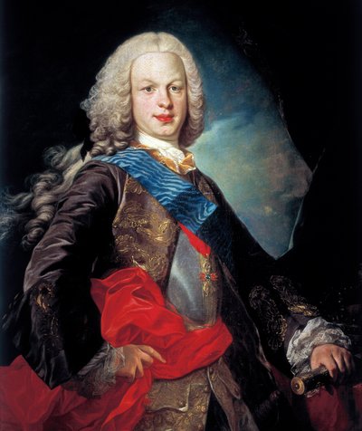 Retrato de Fernando VI de Louis Michel van Loo