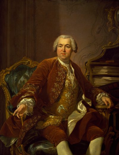 Retrato de Nicolas Beaujon de Louis Michel van Loo