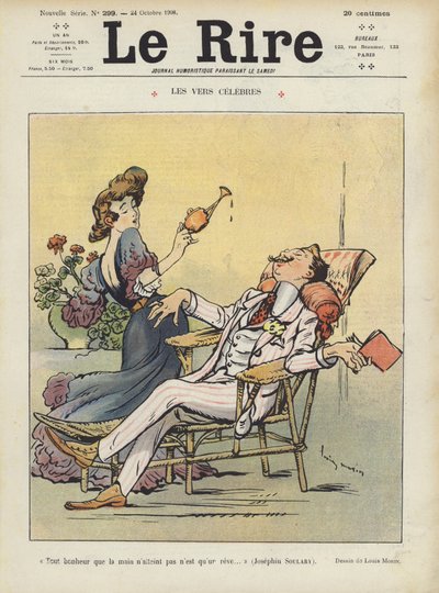 Ilustración para Le Rire de Louis Morin