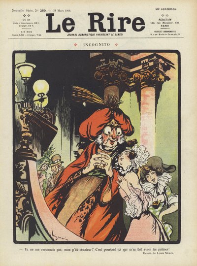 Ilustración para Le Rire de Louis Morin