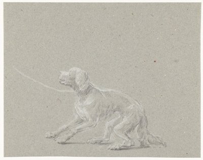 Perro con correa de Louis Moritz