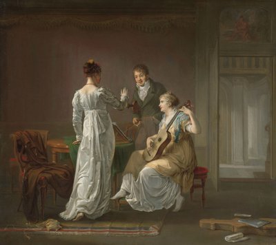 La lección de música de Louis Moritz