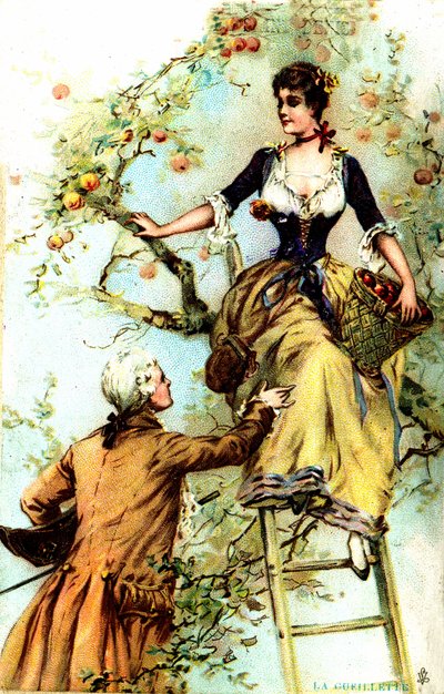 Recogida: Publicidad para el cacao Blooker 1874 (impresión) de Louis Paul Pierre Dumont