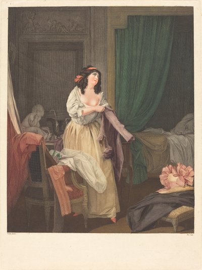¿Qué no está todavía? de Louis Petit after Louis Léopold Boilly