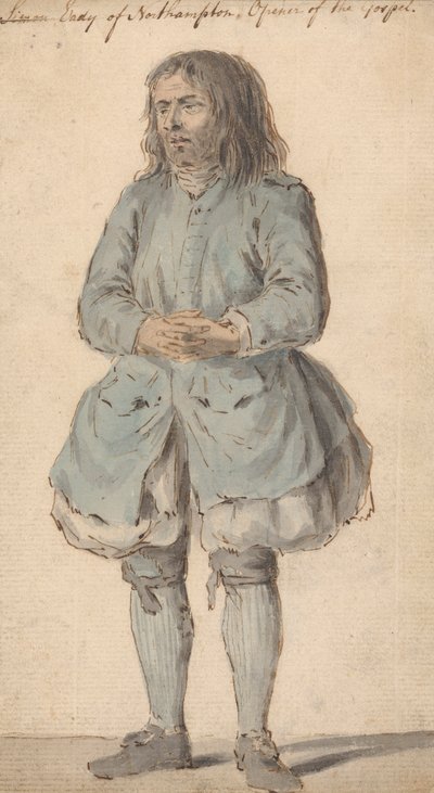 Simon Eady de Northhampton, abridor del Evangelio de Louis Philippe Boitard