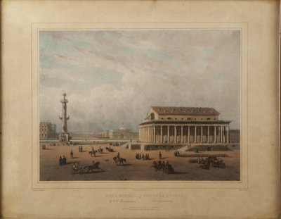 Bolsa de valores en San Petersburgo, finales de 1840 de Louis Pierre Alphonse Bichebois