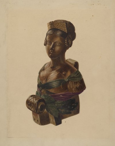 Figura de proa, c. 1937 de Louis Plogsted