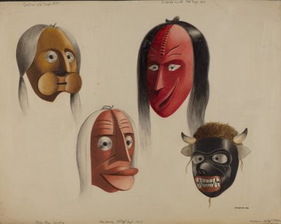 Máscaras, 1938 de Louis Plogsted