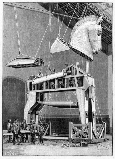 El caballo de madera de la ópera 