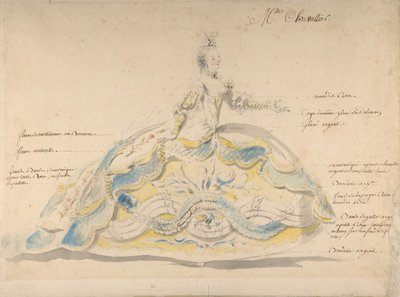 Mademoiselle Marie-Jeanne Fesch Chevallier de Louis Rene Boquet