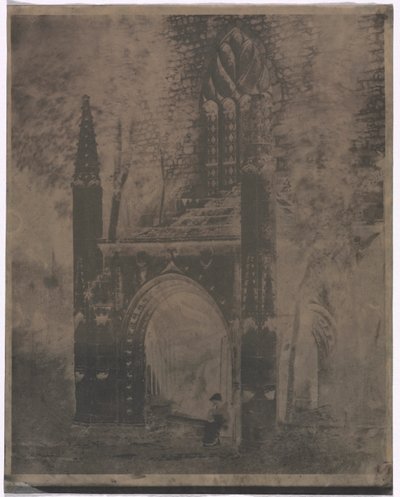 Fuente de Notre Dame en Saint-Brieuc, Bretaña de Louis Rémy Robert