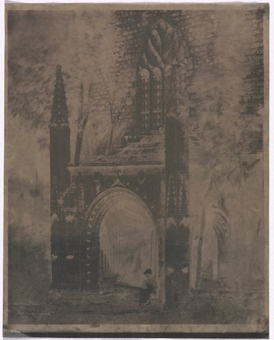Fuente de Notre Dame en Saint-Brieuc, Bretaña de Louis Rémy Robert