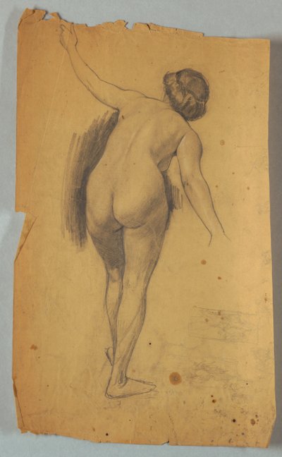 Estudio de figura desnuda de Louis Schaettle