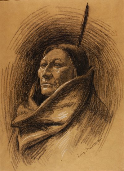 Sin título (indio) de Louis Schaettle