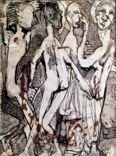 Composición con figuras de Louis Soutter