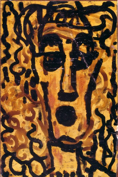 Cabeza de mujer de Louis Soutter