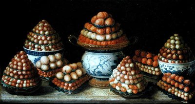 Naturaleza muerta de fresas de Louis Tessier