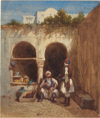 Mercado árabe de Louis Tesson