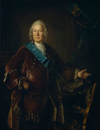 Retrato del conde Alexey Petrovich Bestuzhev-Ryumin de Louis Tocqué