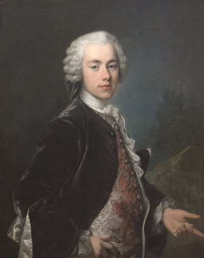 Retrato de Frederik Berregaard de Louis Tocqué