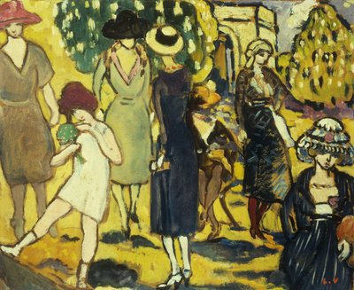 Paseo del Arco del Triunfo de Louis Valtat
