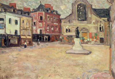 Plaza de Bernay de Louis Valtat